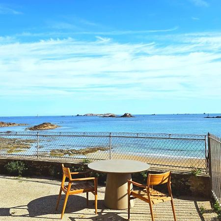 Vue Pleine Mer A La Perle Marine - La Terrasse 迪纳尔 外观 照片